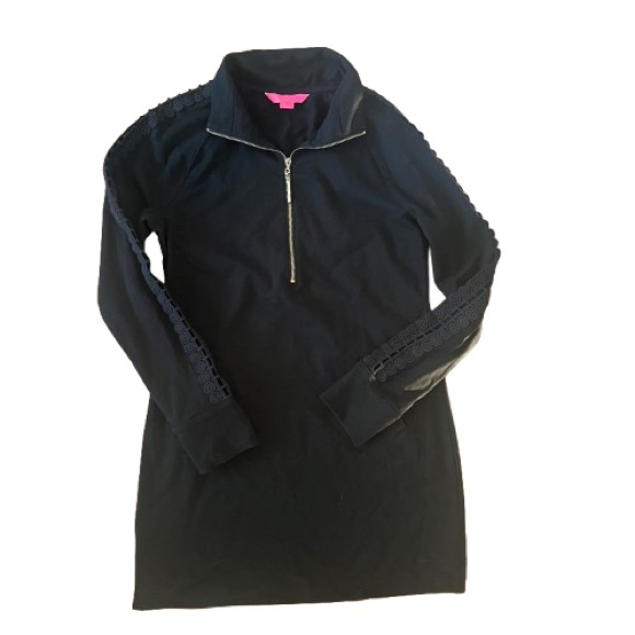 Lilly Pulitzer Skipper Solid Popover Dress XS - Picture 6 of 7